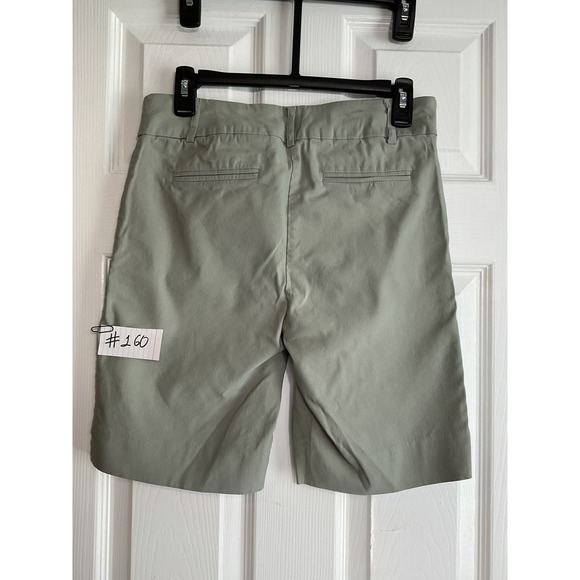 Hilary Radley Women's Shorts Medium Green Stretch Pull-On Casual Workwear - Picture 4 of 5
